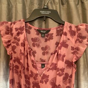 Vera Wang tiered summer dress